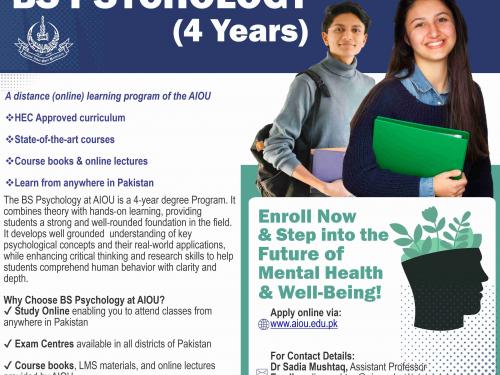 BS Psychology (4 Years)